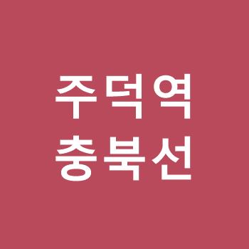주덕역-충북선